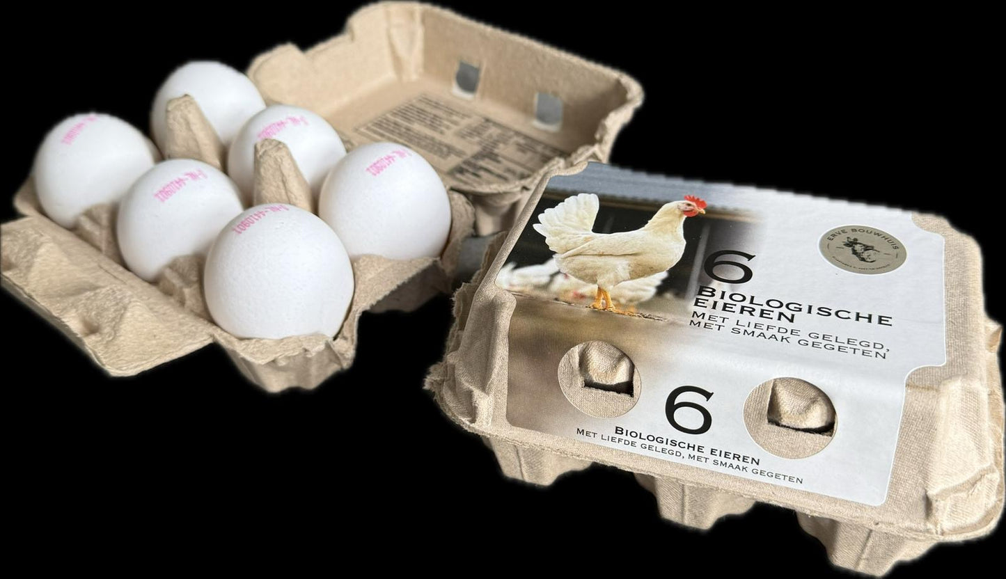 Biologische eieren - doosje