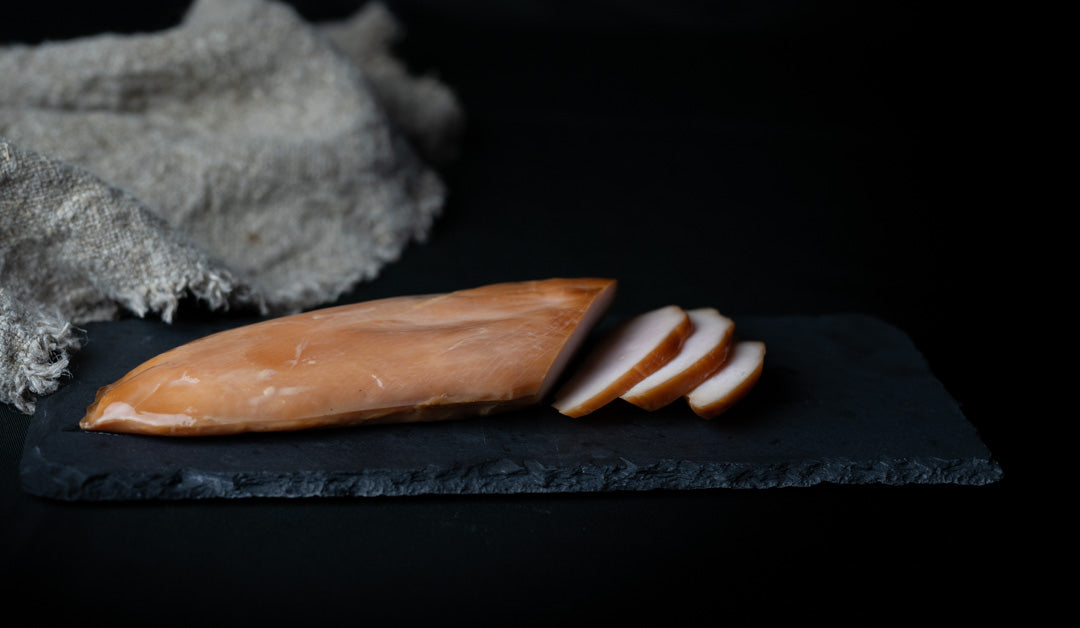 Scharrel kipfilet gerookt