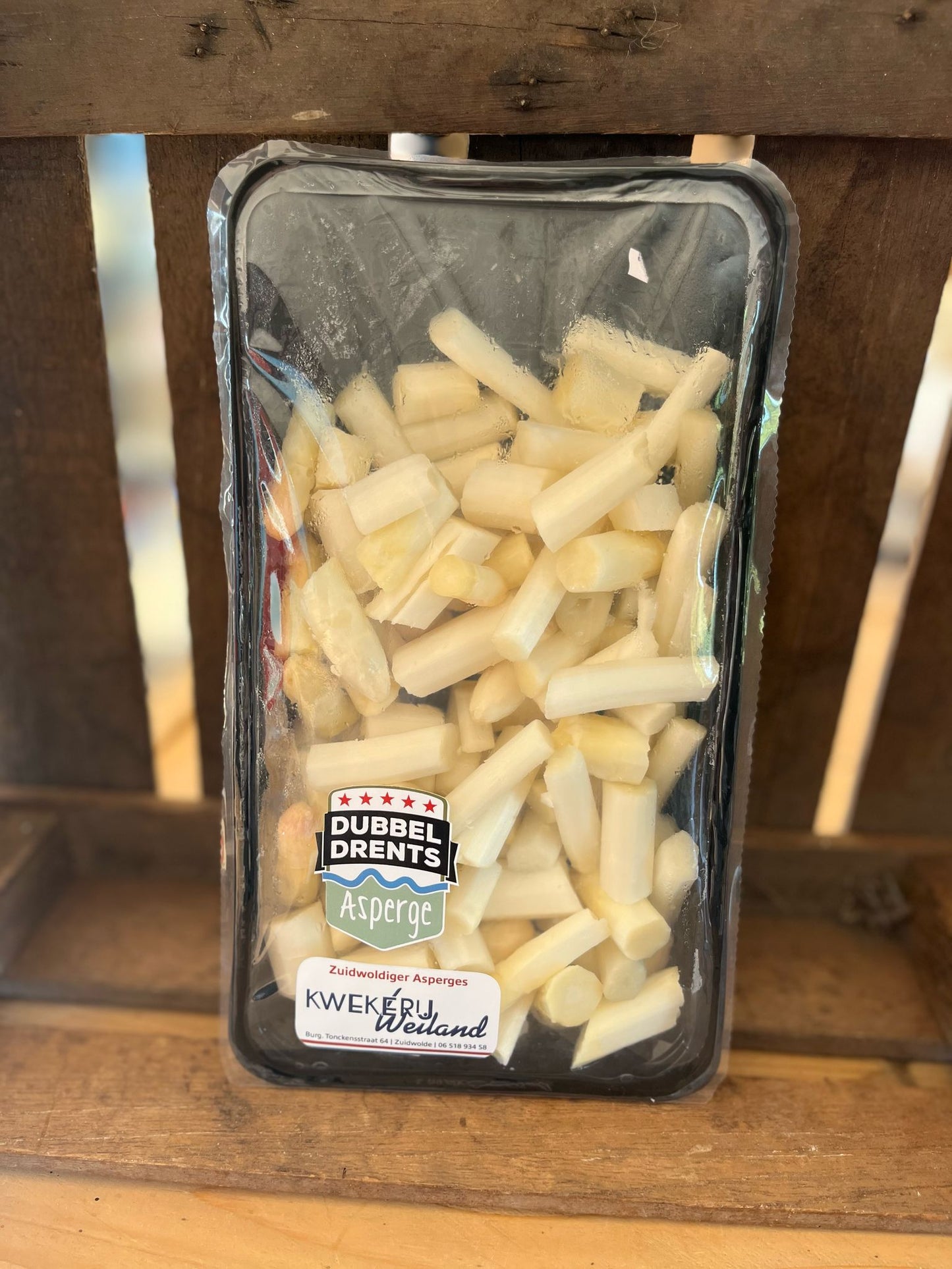 Soepstukjes asperge