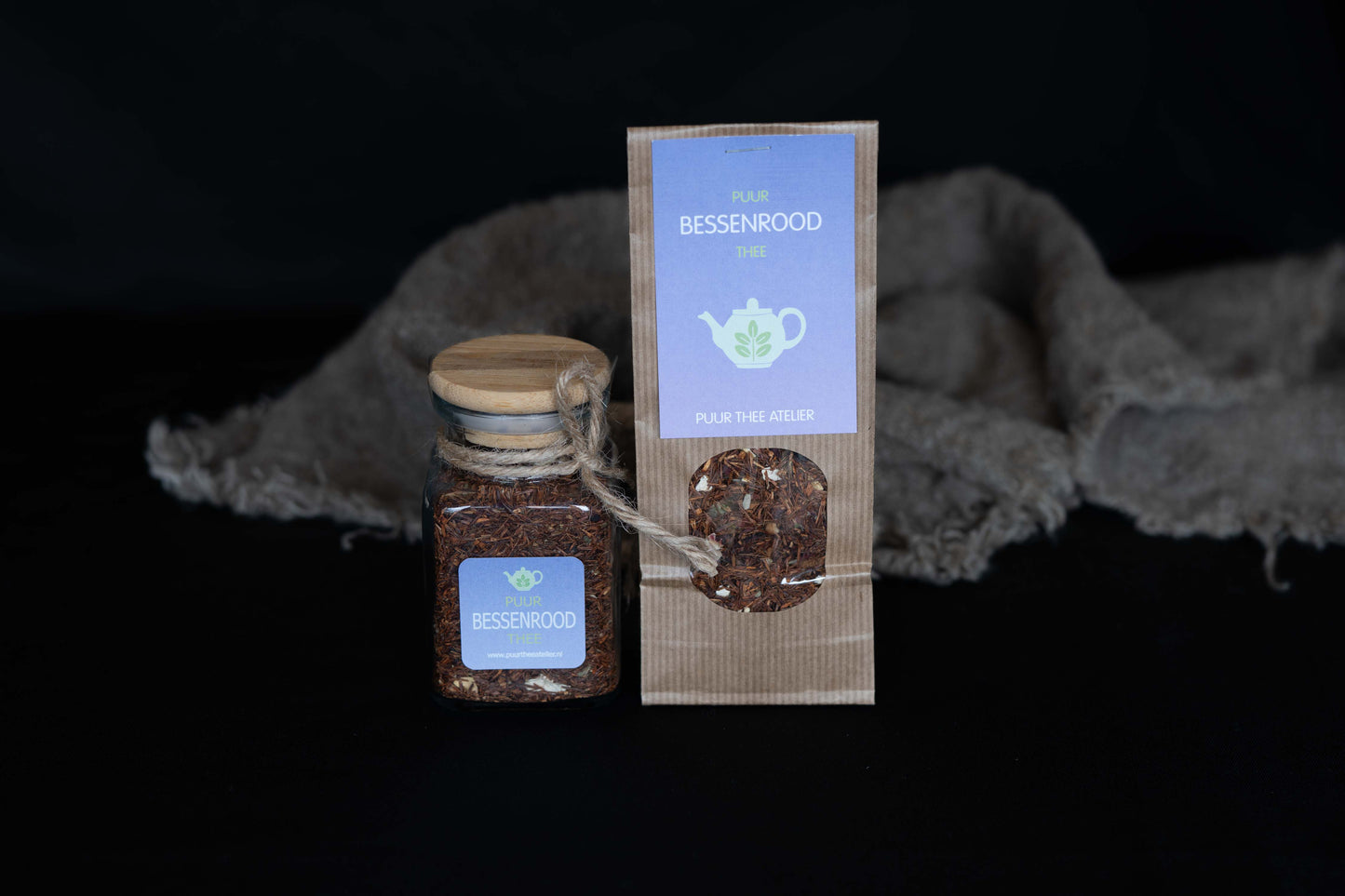 Puur Bessenrood Thee (rooibos)